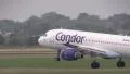 Condor airplane landing HD Footage