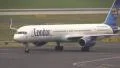 Condor Thomas Cook airplane taxiway HD Footage