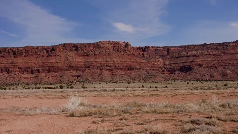 Condor viewing site at Vermillion Cliffs lookout, BLM 4k Video stock 254374476