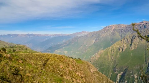 Condor Viewpoint in Colca Canyon 스톡 동영상 96808961