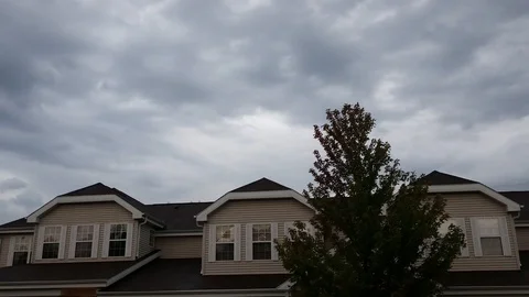  condos Cloudy day #1 Stock Footage 94494150