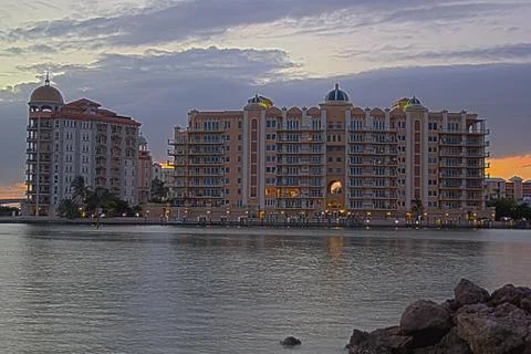 Condos HDR Foto stock