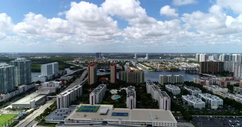 Condos in Sunny Isles Stock Footage 149689111