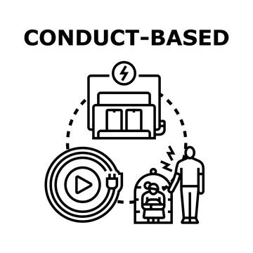 Conduct based system illustrating behavioral modification and conditioning Stock Illustration