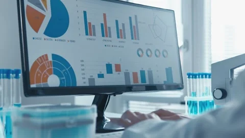 Conducting a comprehensive Data Analysis in a Laboratory Environment by 스톡 동영상 317025641