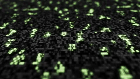 Conducting DNA Sequence Analysis Using Innovative Biotechnology Science Scanner Stock Footage 203906546