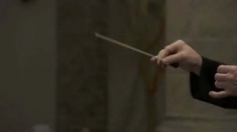 Conducting hands 3 Stock Footage 21938777