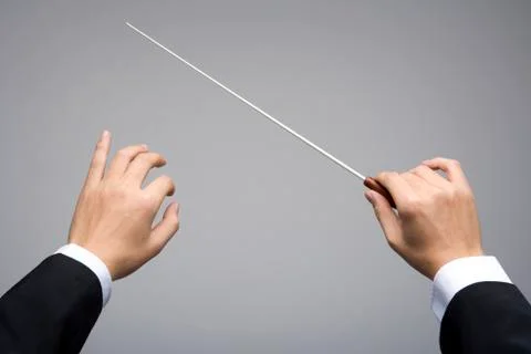 Conducting Foto stock