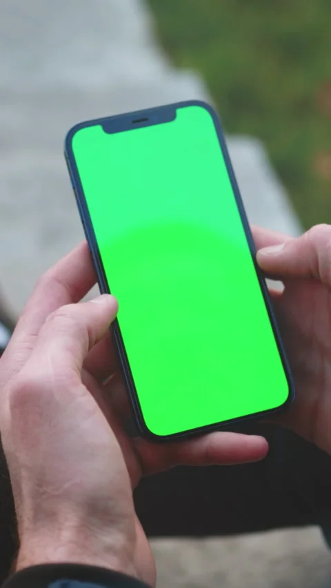 Conducting product assessment with handson interface navigation during outdoor Stock Footage 336090721