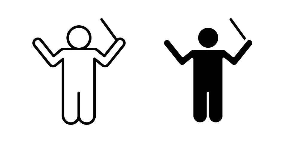 Conductor icon vector design. EPS10 Stock Illustration