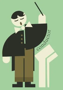 Conductor Stock Illustration