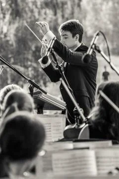 Conductor Foto stock