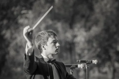 Conductor Foto stock