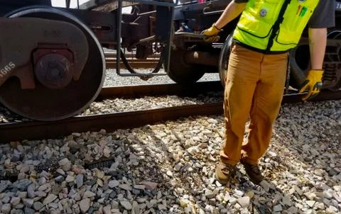 Conductor at work Stock Photos