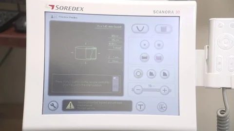 Cone beam panel Stock Footage 79277689