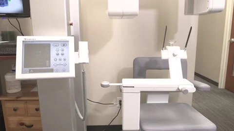 Cone beam, tracking Stock Footage 79277645