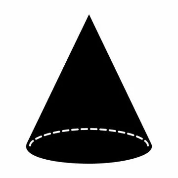 Cone icon illustration Stock Illustration