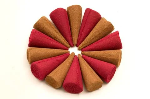 Cone incense Stock Photos