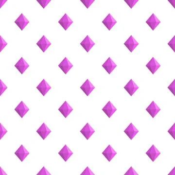 Cone shaped adamant pattern seamless vector Illustrazione stock