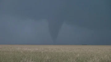 Cone Tornado in Texas Video stock 85680225