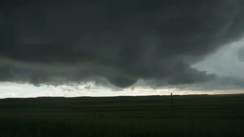 Cone Tornado Timelapse Wide Angle Vidéo 127010442