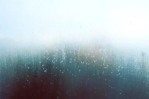 Conensation droplets in a window  Stock Photos