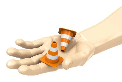 The cones Stock Illustration