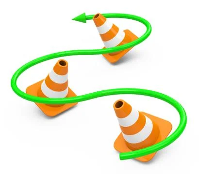 The cones Stock Illustration
