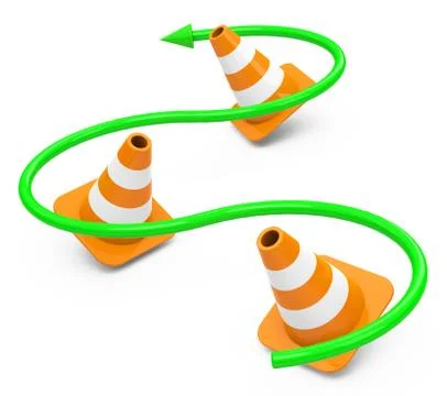 The cones Stock Illustration