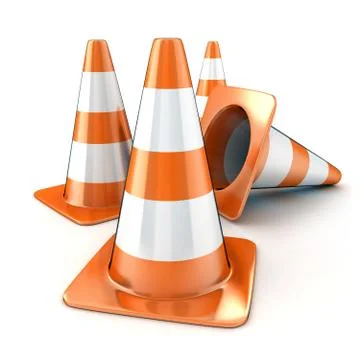 Cones Stock Illustration
