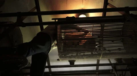 Cones pour drying drum Stock Footage 46511350