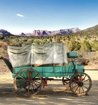 Conestoga wagon Fotos Stock
