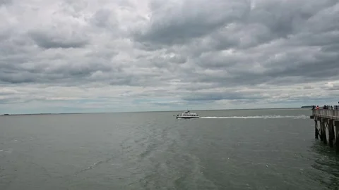 Coney Island Beach Stock Footage 310657265