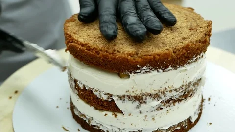 Confectioner 15 Video stock 113049434