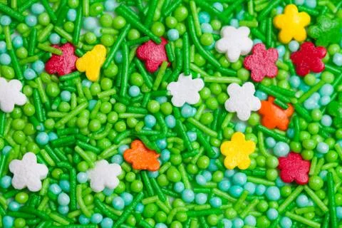 Confectionery beads Stock Photos