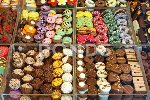 Confectionery Candy Shop Stock Photos