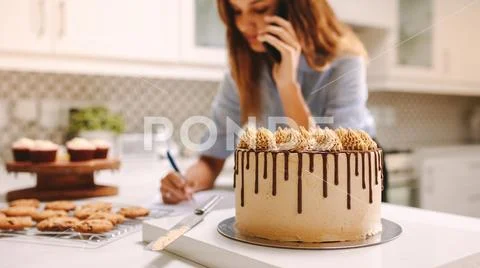 Confectionery kitchen Stock Photos