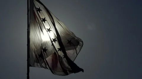 CONFEDERATE REBEL FLAG Vídeo Stock 62941457