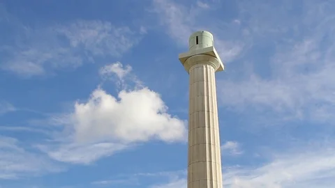 Confederate Statue Removed from Lee Circle in New Orleans Stock Footage 79857439
