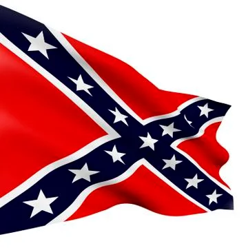 Confederation flag Stock Illustration