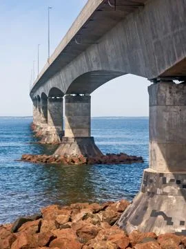 ConfederationBridge to PEI, Canada Stock Photos