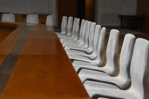 Conference chairs Stock Photos