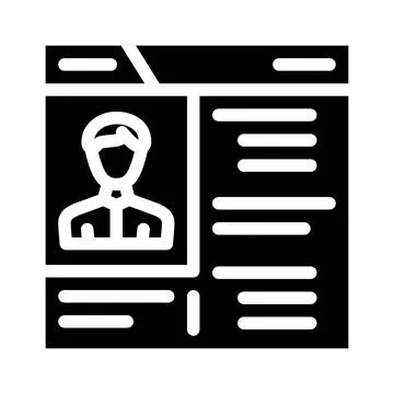 Conference chat glyph icon vector illustration Illustrazione stock
