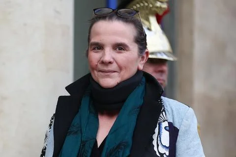 Conference on euthanasia at Elysee Palace, Paris, France - 03 Apr 2023 Foto stock
