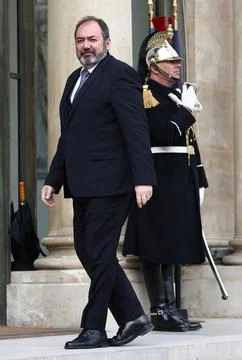 Conference on euthanasia at Elysee Palace, Paris, France - 03 Apr 2023 Foto stock