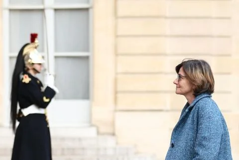 Conference on euthanasia at Elysee Palace, Paris, France - 03 Apr 2023 Stock Photos