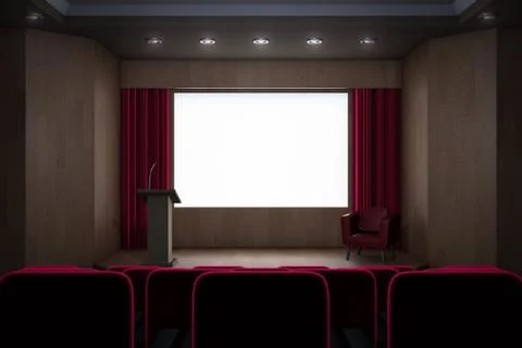 Conference hall Stock Illustration
