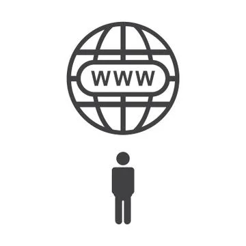 Conference Icon Vector flat design style. Isolated on white background Stock Illustration