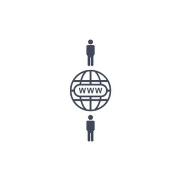 Conference Icon Vector flat design style Stock Illustration