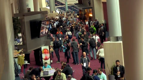 Conference pull out Stock Footage 24259065